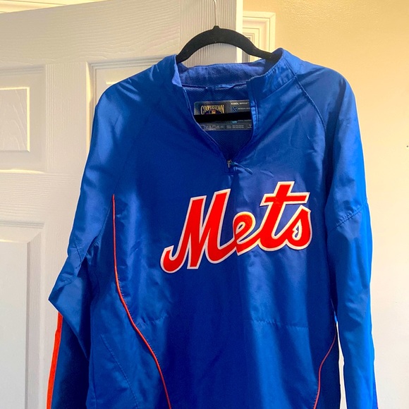 Majestic Other - New York Mets Majestic Cooperstown Collection Pullover